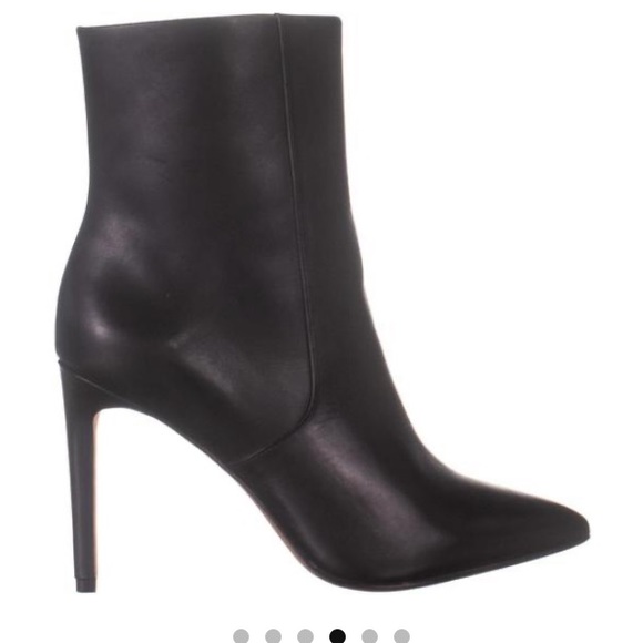 BCBGeneration Ava black leather booties size 9 - Picture 3 of 9